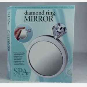 Spa Essentials Faux Diamond Ring Mirror